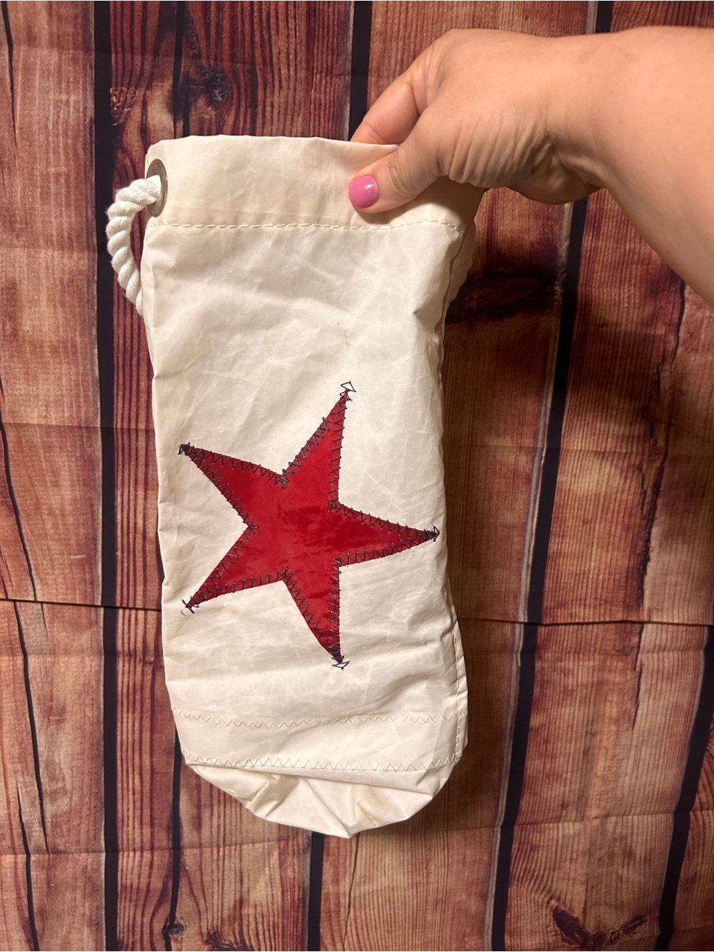 Sea bags Of Maine Recycled Sail Bottle Carrier